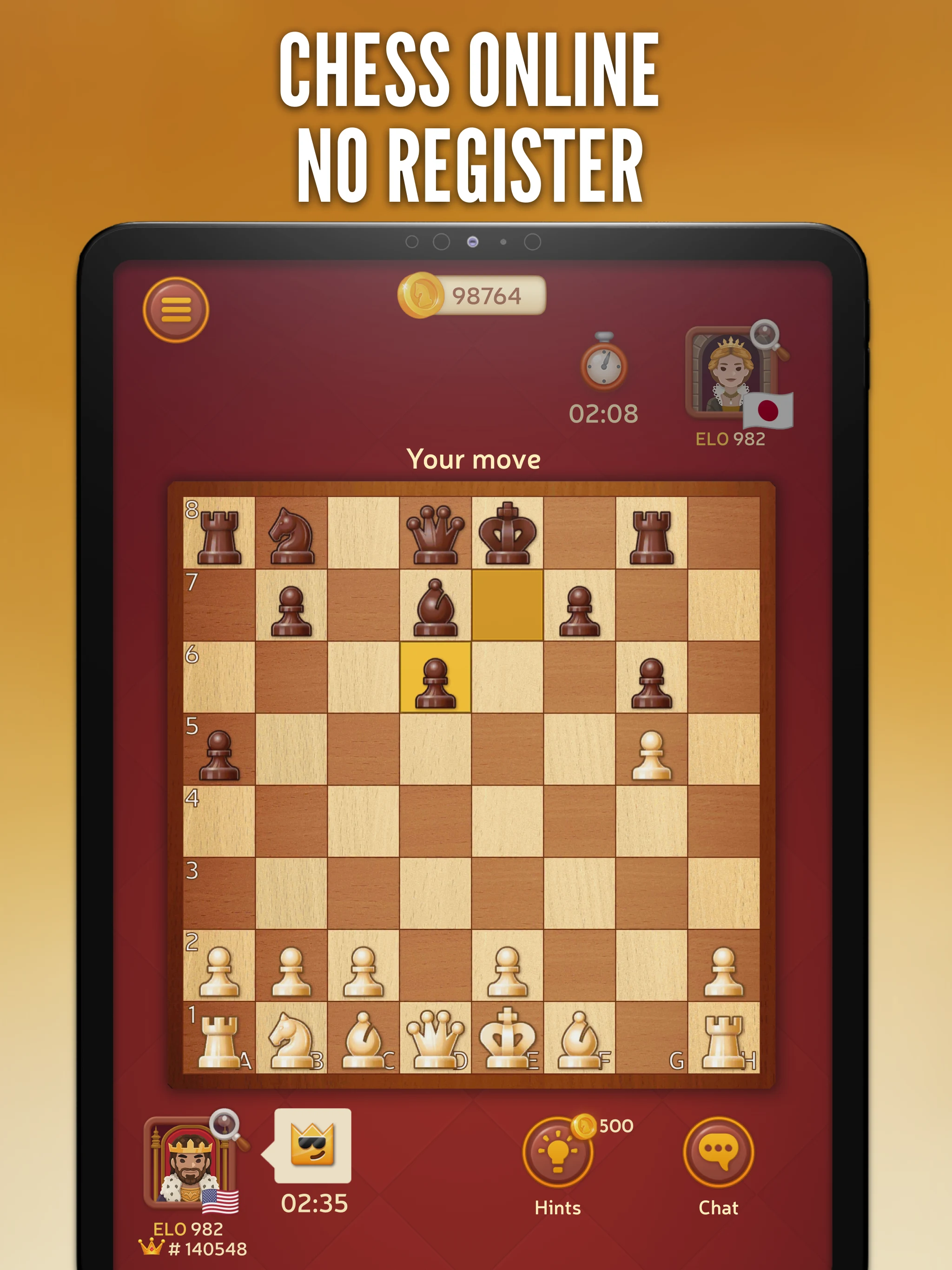 Chess Online - Clash of Kings screenshot